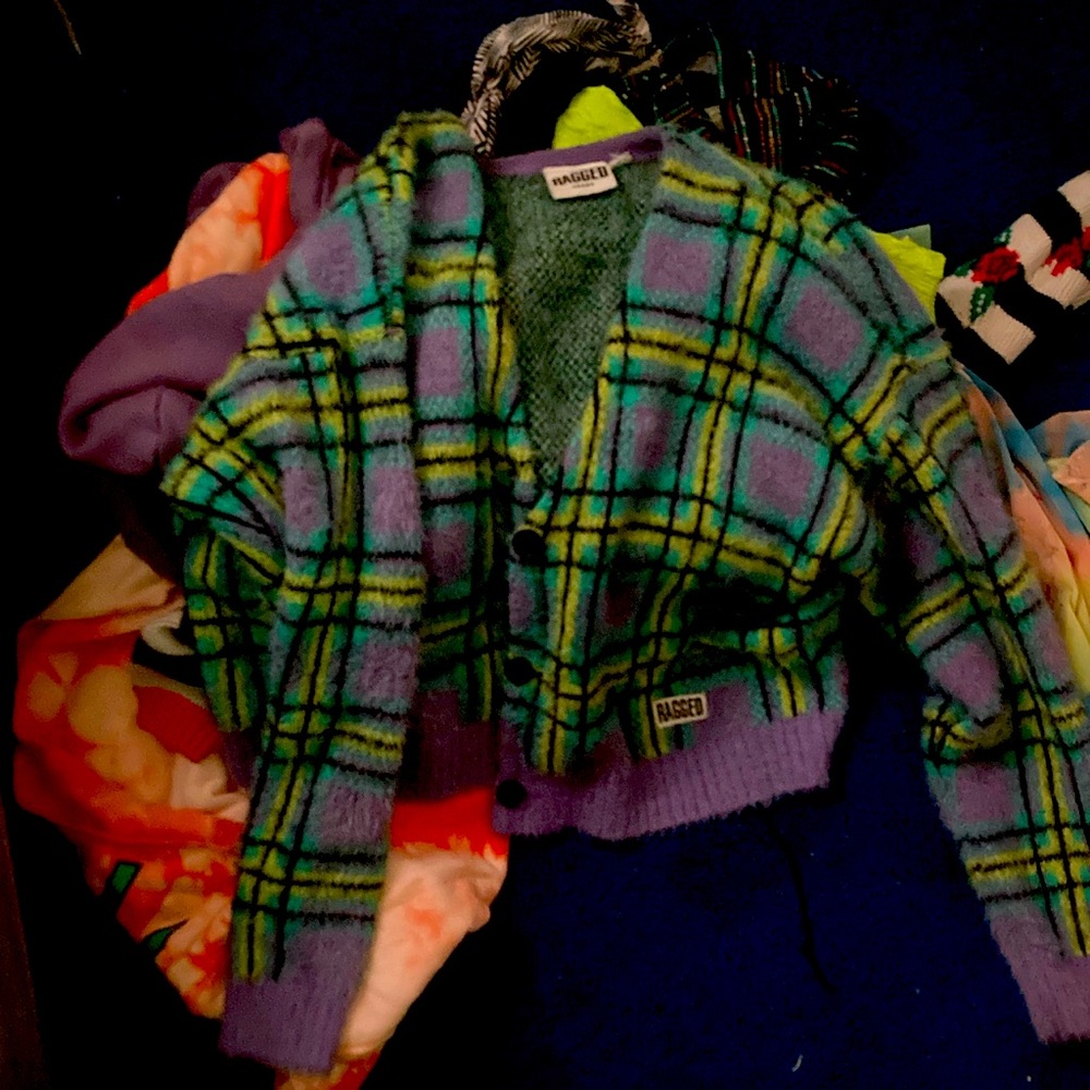 Super Thick Fuzzy Cardigan